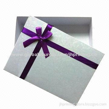 Elegant Gift Box with Bowknot, OEM Orders are Welcome